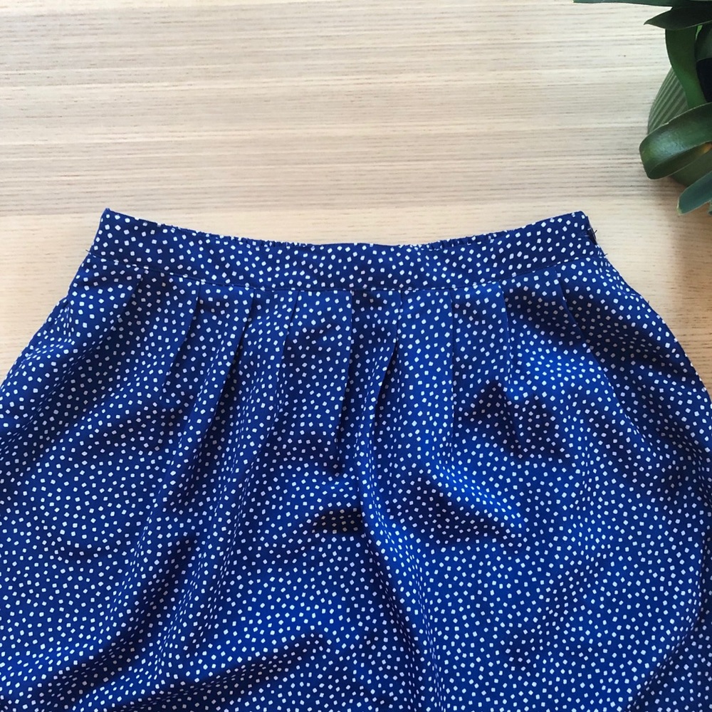 Vintage Polkadot Maxi Skirt